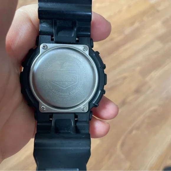 Casio G-Shock Watch Men Black 3263 GD-100 Backlight 200M WR Time